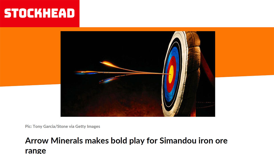 Stockhead: Arrow Minerals makes bold play for Simandou iron ore range
