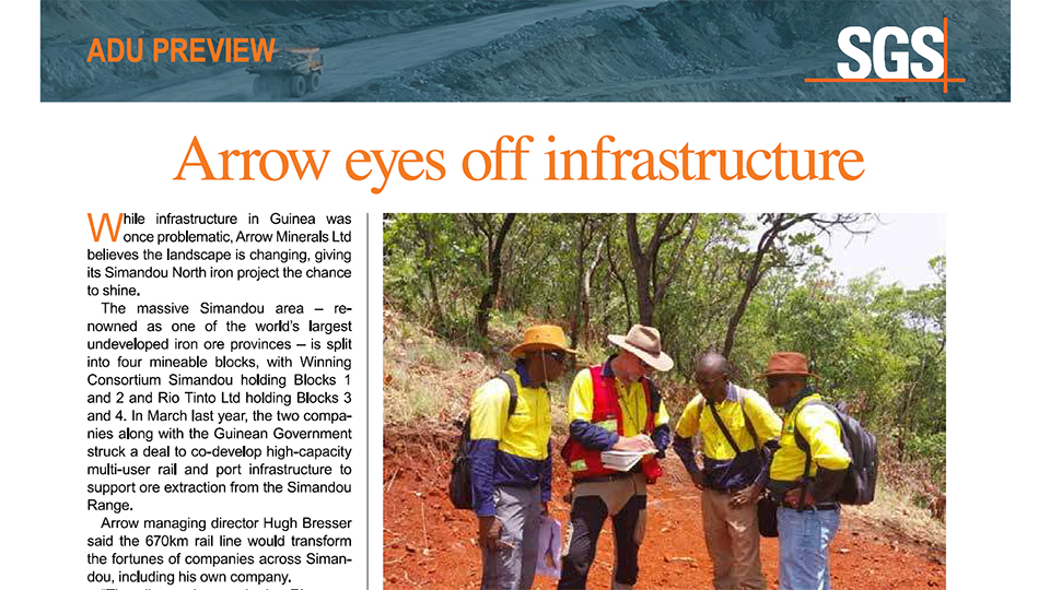 Australia’s Paydirt – Arrow Eyes off Infrastructure